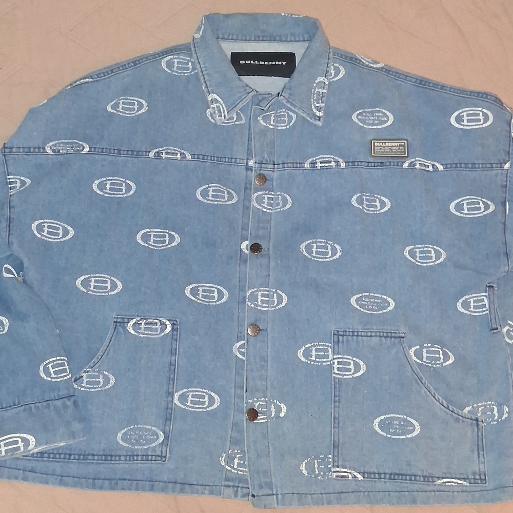 BullBenny Denim Long Sleeve Collard Shirt *Brand New, WithOut Tags*